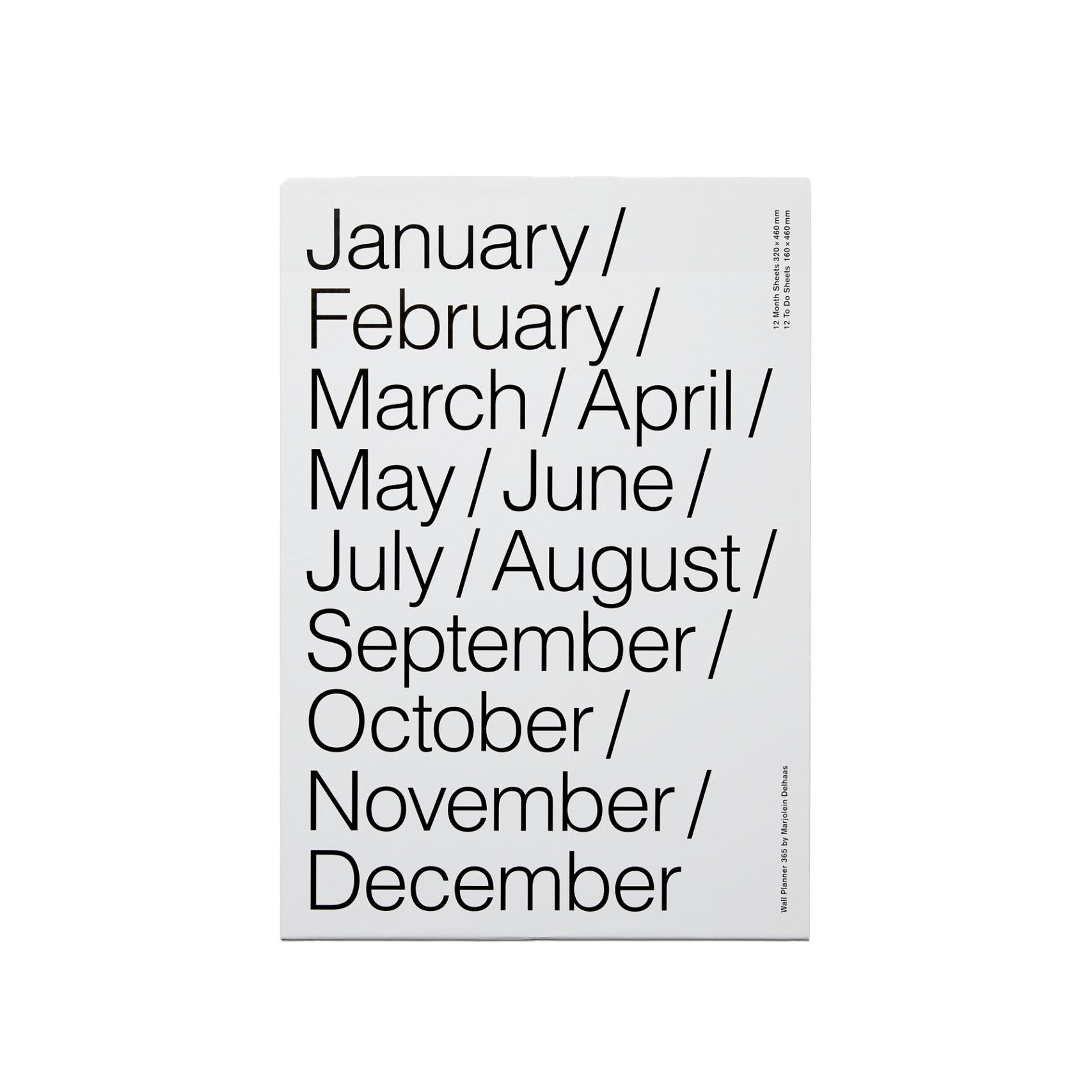 Wall Planner365 Wall PlannerSTOCKSALEgeldig tot 31/12/2026