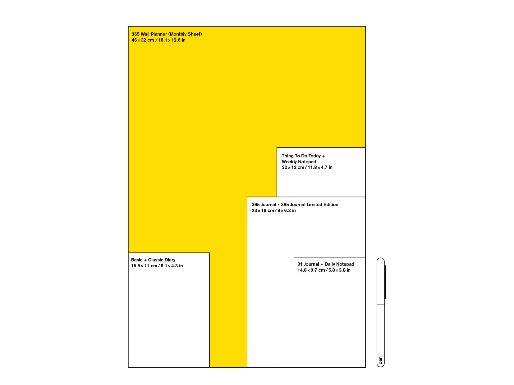 Wall Planner365 Wall PlannerSTOCKSALEgeldig tot 31/12/2026
