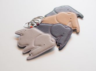 Key Ring ElephantElephant Key Ring - Asphalt