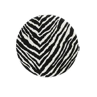 Zebra seat cushionArtek Zebra zitkussen, 34cm zwart/wit