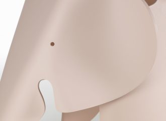Eames Elephant small, pale rose REEEL Eames Elephant small pale rose RE