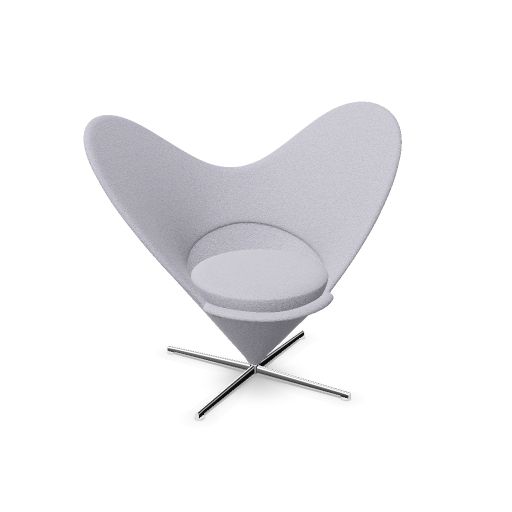 Heart Cone Chair - NEW FABRICSHeart Cone