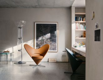 Heart Cone Chair - NEW FABRICSHeart Cone