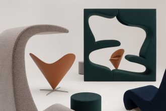 Heart Cone Chair - NEW FABRICSHeart Cone