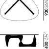 Noguchi Coffee TableVitra - Noguchi Coffee Table: walnut
