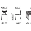 MocaMoca - Natural oak,chrome