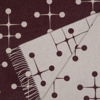 Wool blanketEames Wool Blanket - Bordeaux - SPECIALE EDITIE - LAATSTE STUKSSTOCKSALEgeldig tot 31/12/2026