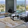 Noguchi Coffee TableCoffee Table - essen zwart, helder glas