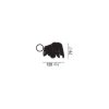 Key Ring ElephantVitra - Elephant Key Ring - Sand