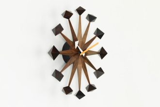 Polygon ClockVitra - Polygon Clock - walnoot