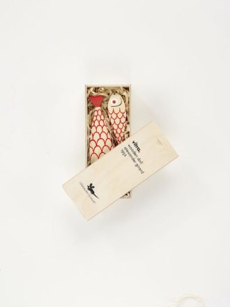 Wooden Doll Mother Fish & ChildWooden Doll - Mother Fish & Child