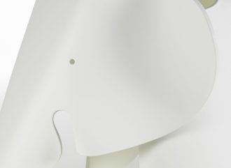 Eames Elephant small, white REEEL Eames Elephant small white RE