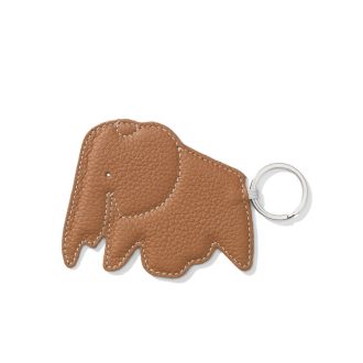 Key Ring ElephantElephant Key Ring - Cognac